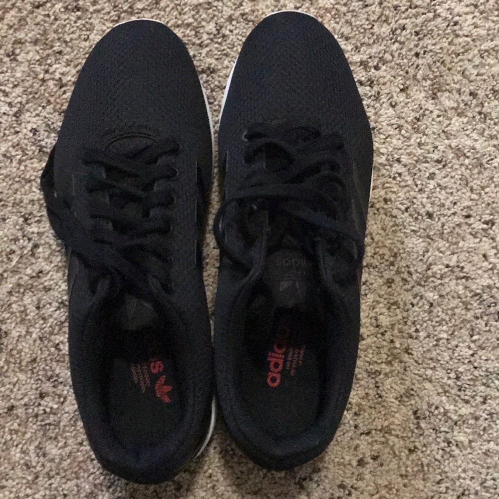 Adidas Black zx flux